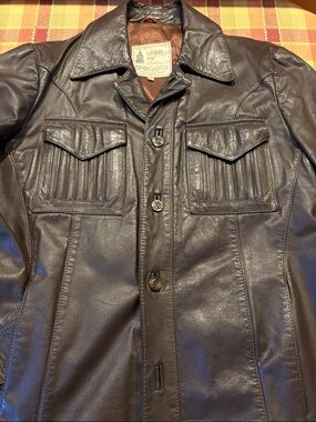 Vintage London Fog Leather Jacket